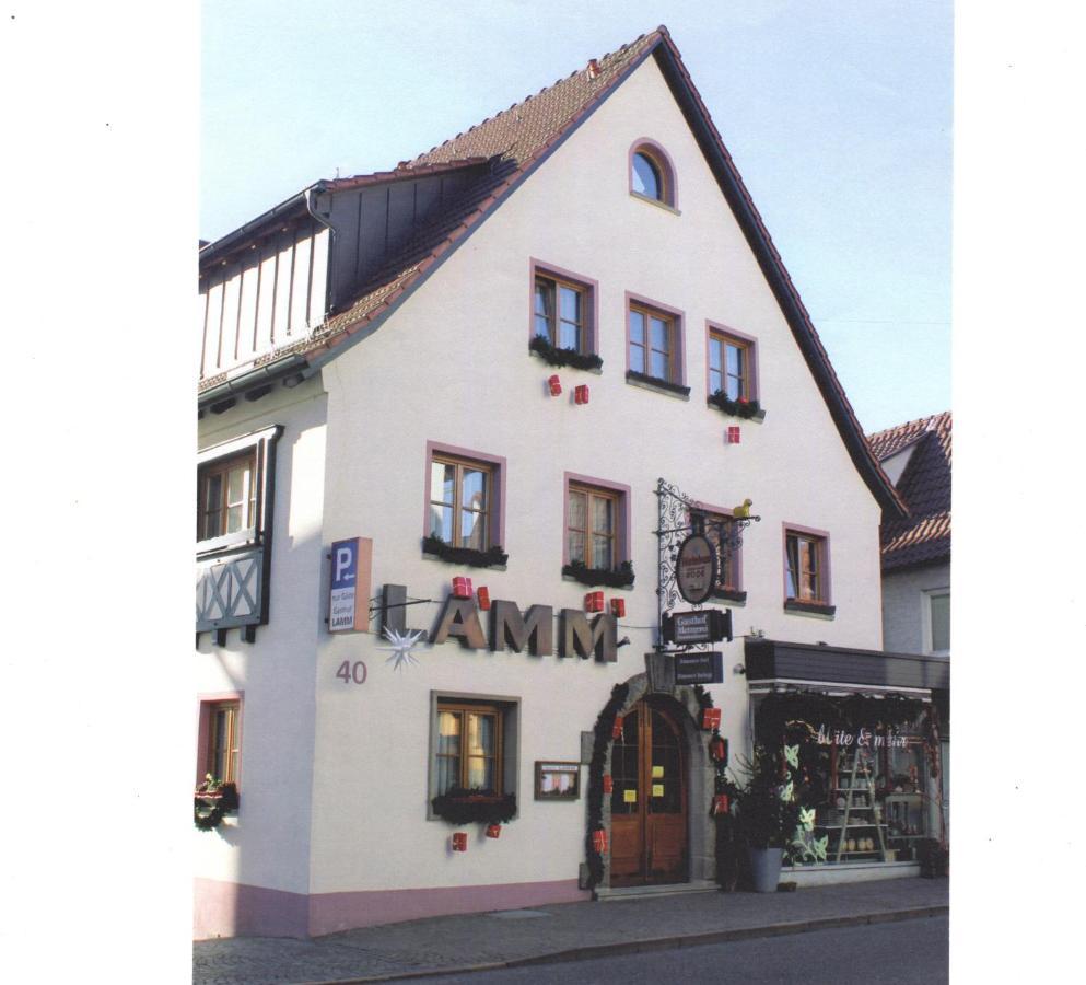 Gasthof Lamm Beilstein  Eksteriør bilde